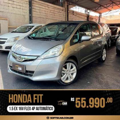HONDA FIT 1.5 EX 16V FLEX 4P AUTOMÁTICO HONDA FIT 1.5 EX 16V FLEX 4P AUTOMÁTICO